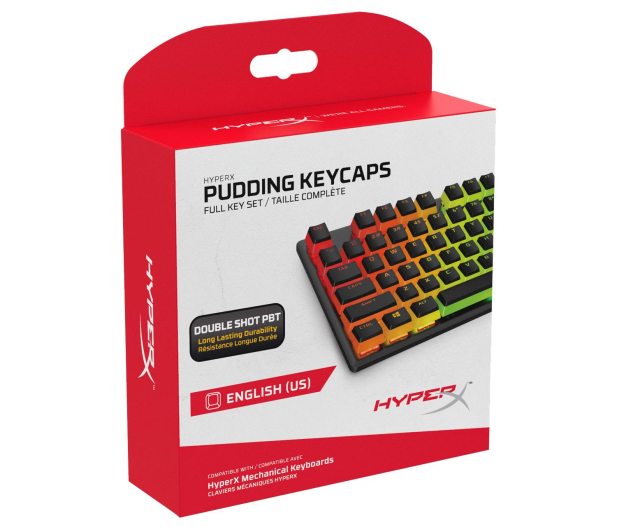HYPERX PBT Pudding Keycap Black 4P5P4AA - 586884 - zdjęcie 5